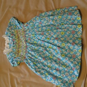 Mini Boden Embroidered Dress 4T